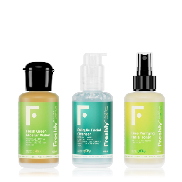 Cleanser Trio For Oily Skin