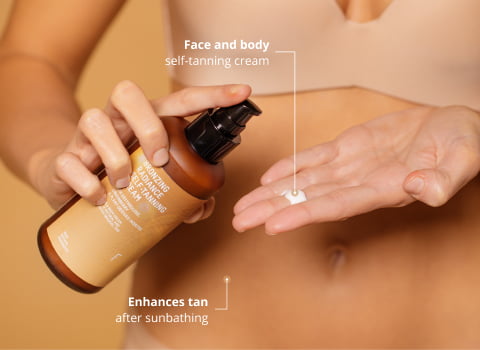 self tanning cream