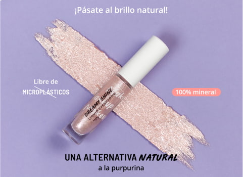 maquillaje con purpurina