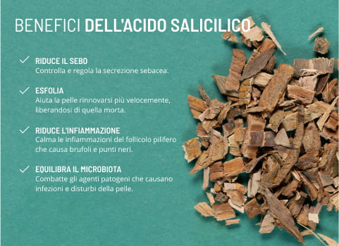 benefici dell'acido salicilico
