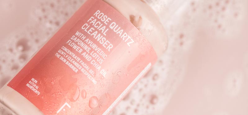 rose quartz facial cleanser freshly cosmetics