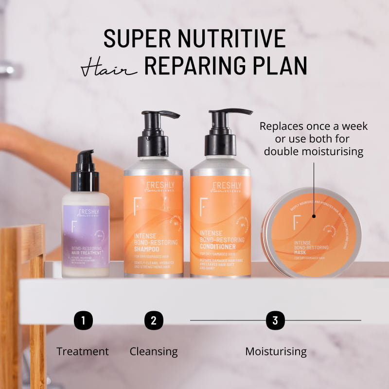 Super Nutritive Dry & Frizzy Hair Routine | Freshly Cosmetics Super Nutritive Dry & Frizzy Hair Routine | Freshly Cosmetics