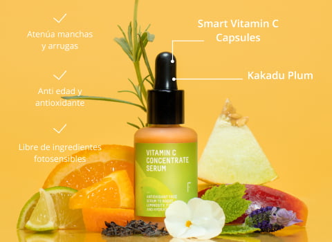 vitamina c para la cara