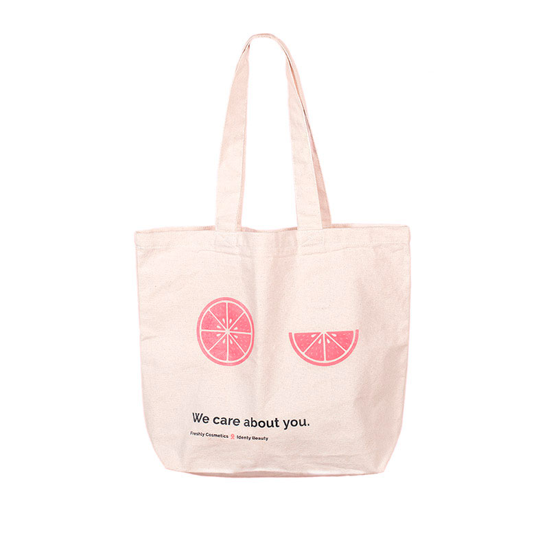 Canvas bag 'We care about you' | Freshly Cosmetics Canvas bag 'We care about you' | Freshly Cosmetics