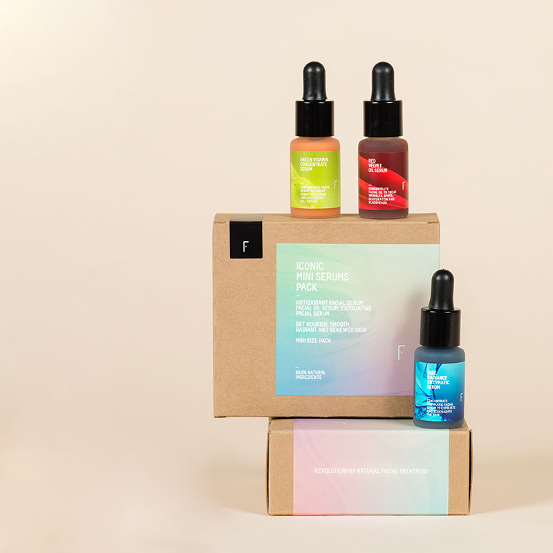Iconic Mini Serums Pack | Freshly Cosmetics Iconic Mini Serums Pack | Freshly Cosmetics