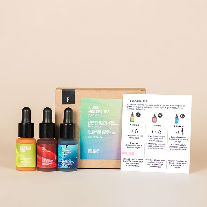 Iconic Mini Serums Pack | Freshly Cosmetics Iconic Mini Serums Pack | Freshly Cosmetics