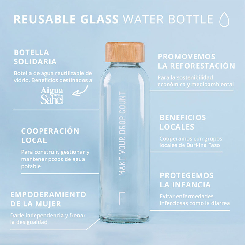 Rock & Vida - ♻️Nueva botella reutilizable 🌱 Para usar, regalar y llevar  conciencia. ❇️Su costo es de $1900 ♻️𝗣𝗿𝗼𝗱𝘂𝗰𝘁𝗼𝘀 𝗖𝗲𝗿𝗼  𝗛𝘂𝗲𝗹𝗹𝗮♻️ ✓Innovadores ✓Son de bajo costo ✓Con la compra de ellos