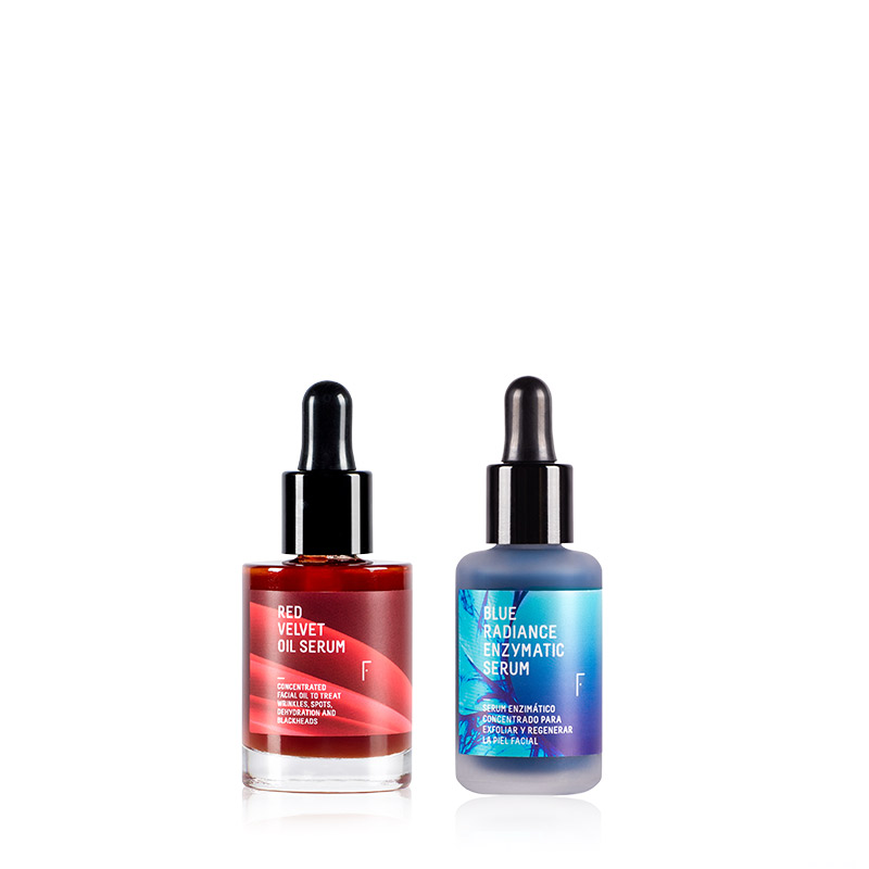 Red & Blue Serums Pack | Freshly Cosmetics