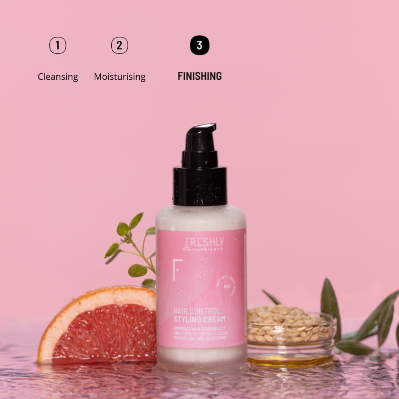 Moisturising Hair Styling Cream : Freshly Cosmetics Moisturising Hair Styling Cream : Freshly Cosmetics