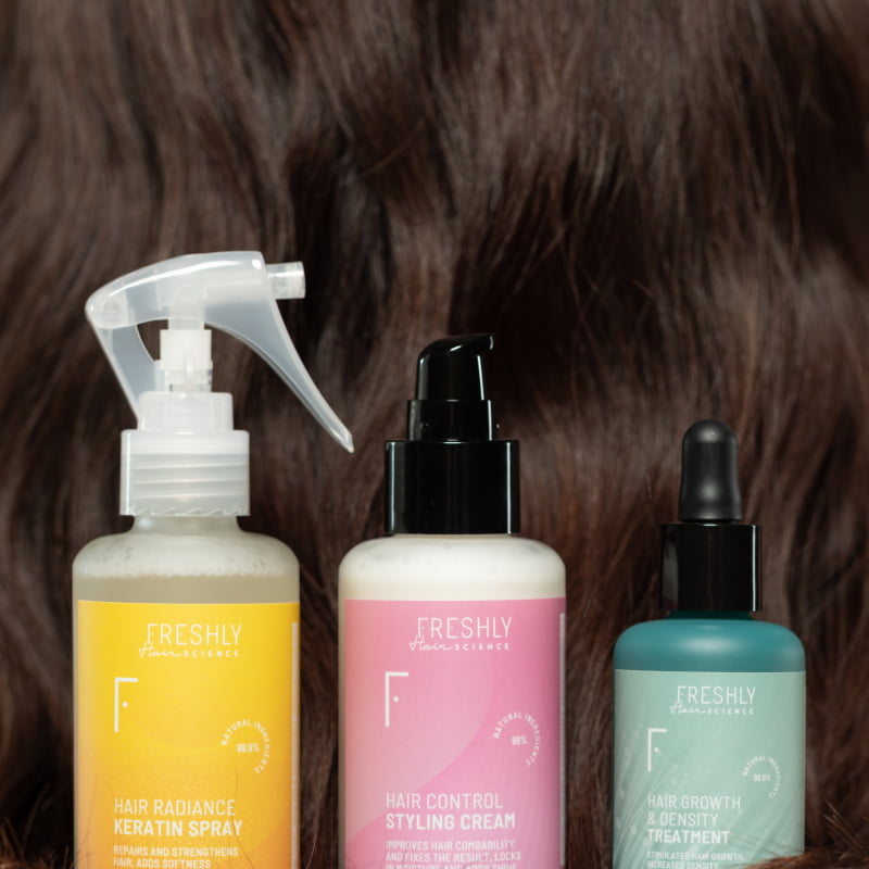 Radiant Hair Empowerment Plan | Freshly Cosmetics | Hair Science