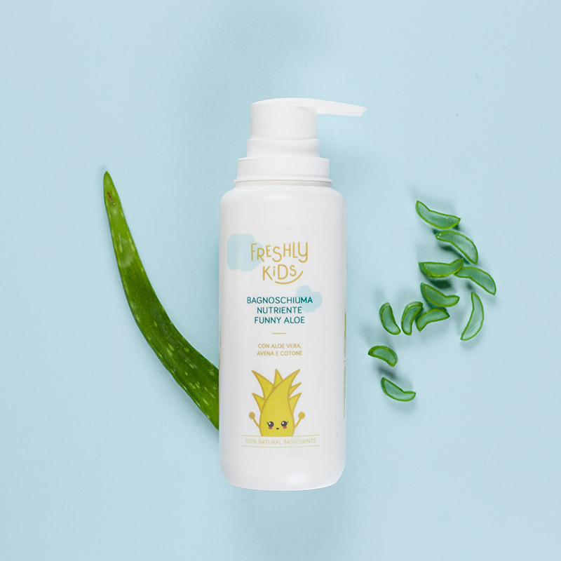 Bagnoschiuma Nutriente Funny Aloe | Freshly Cosmetics Bagnoschiuma Nutriente Funny Aloe | Freshly Cosmetics