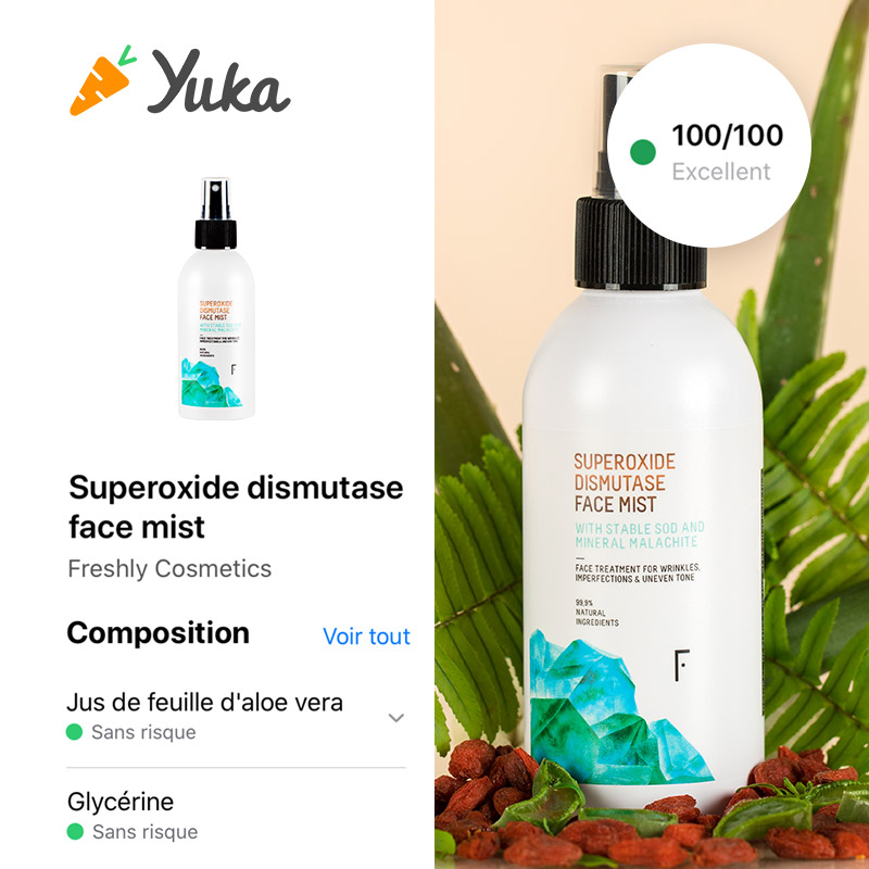 Superoxide Dismutase Face Mist | Freshly Cosmetics Superoxide Dismutase Face Mist | Freshly Cosmetics