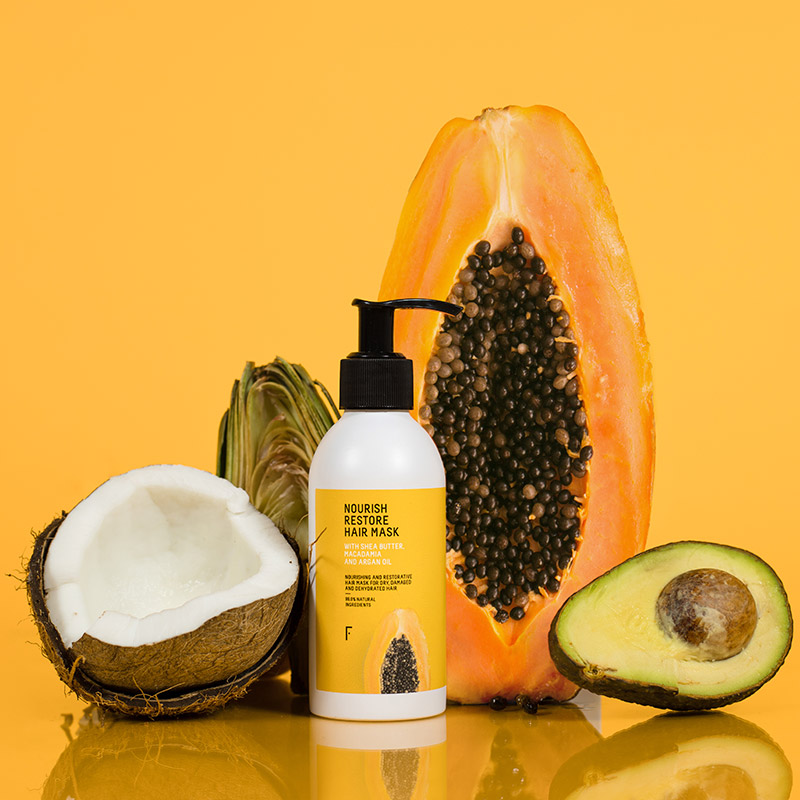 Nourish Restore Hair Mask | Freshly Cosmetics Nourish Restore Hair Mask | Freshly Cosmetics
