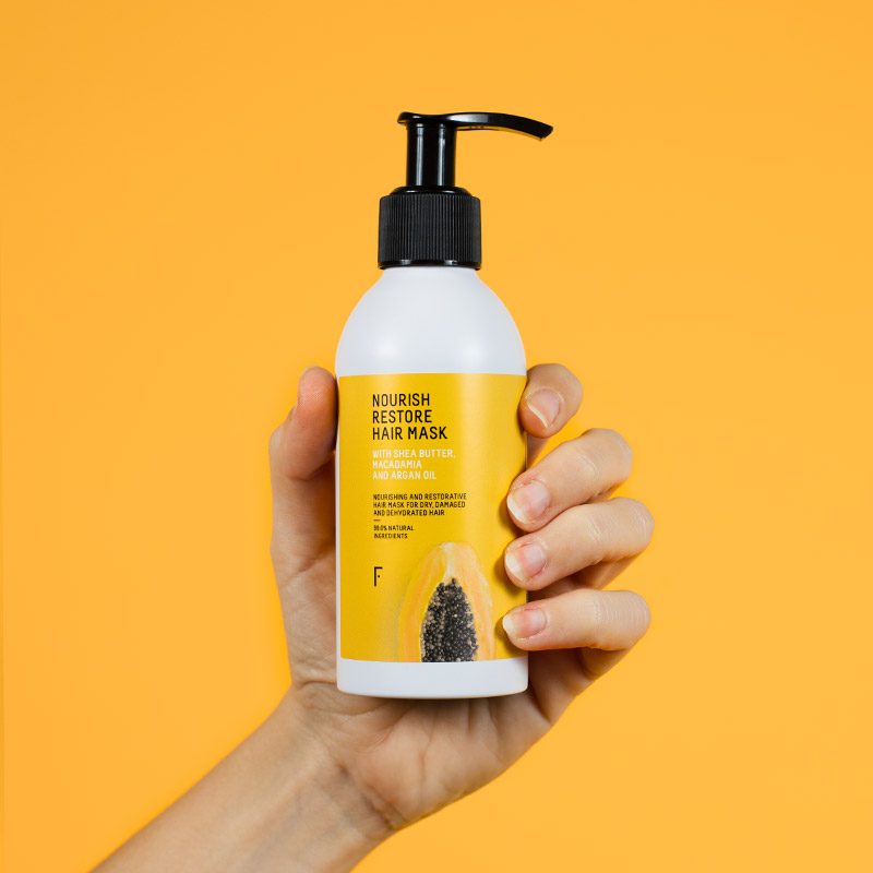 Nourish Restore Hair Mask | Freshly Cosmetics Nourish Restore Hair Mask | Freshly Cosmetics