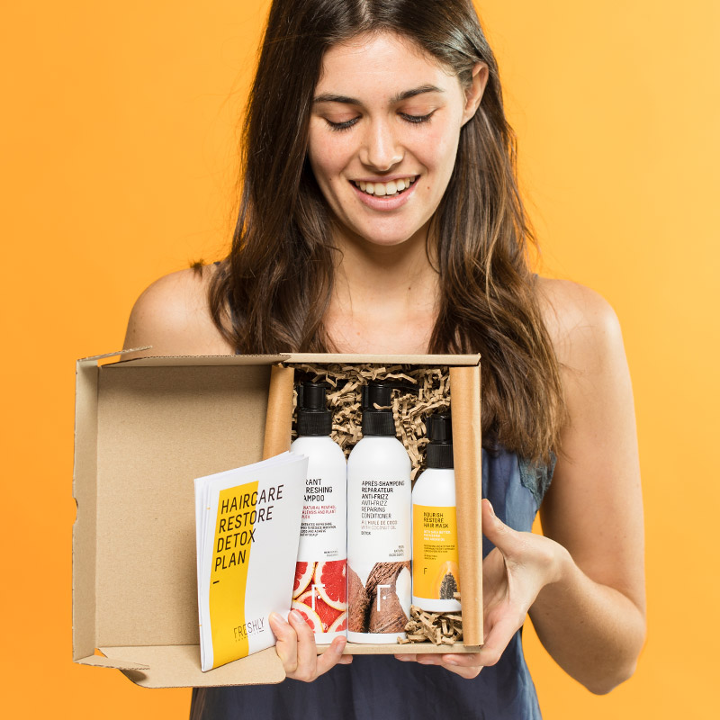 Haircare Restore Detox Plan | Freshly Cosmetics Haircare Restore Detox Plan | Freshly Cosmetics